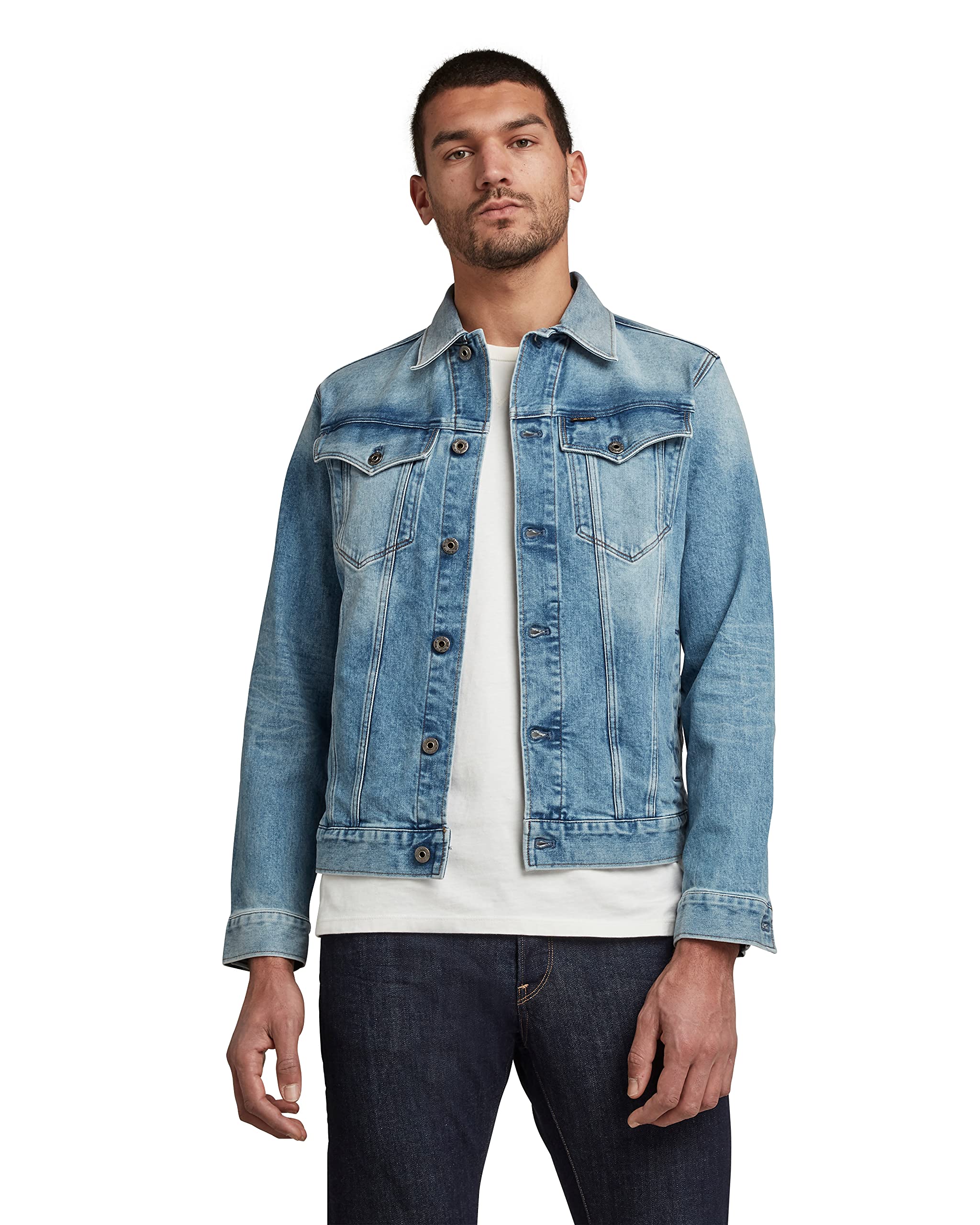 Raw Men's 3301' Slim' Denim jacket