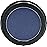 Pure Ziva Matte Cerulean Cobalt Deep Royal Navy Blue Pressed Powder Single Vegan Eyeshadow; Talc, Paraben & Cruelty Free