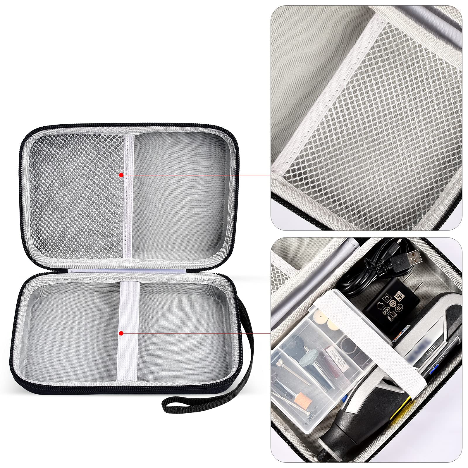 Kit De 282 Accessoires Pour Outil Rotatif WEN + étui De Transport - Neuf
