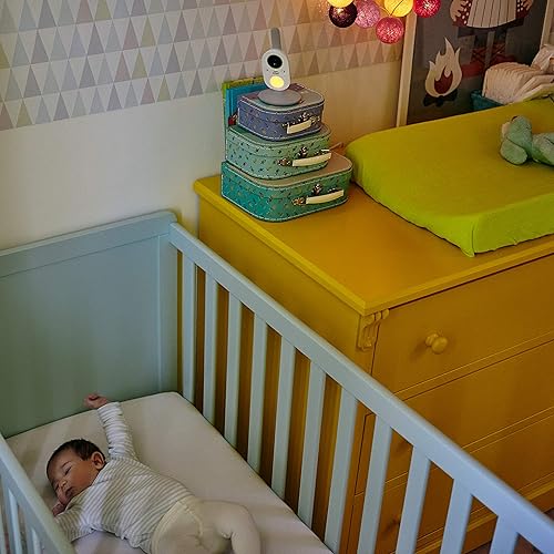 Miniatura 7 de PHILIPS Avent - Monitor digital para bebé con cámara y audio, pantalla de 3.5 pulgadas, monitor de cámara para bebé con conversación de 2 vías,