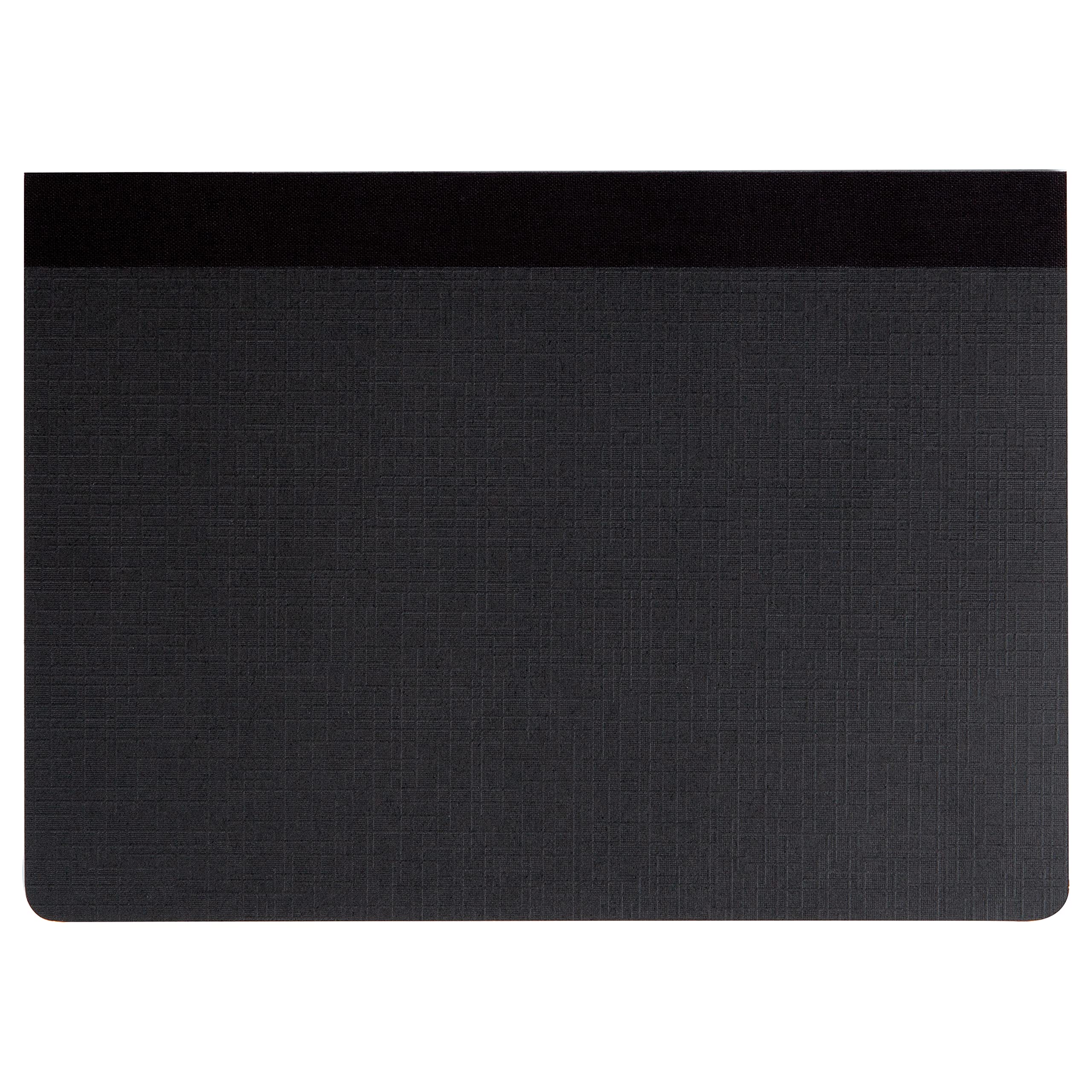 C.R. Gibson CM31-24040 Undatierter Wochenplaner Notizblock für Schreibtische und Heimbüros, 75 Blatt, 20,3 x 15,2 cm, Schwarz