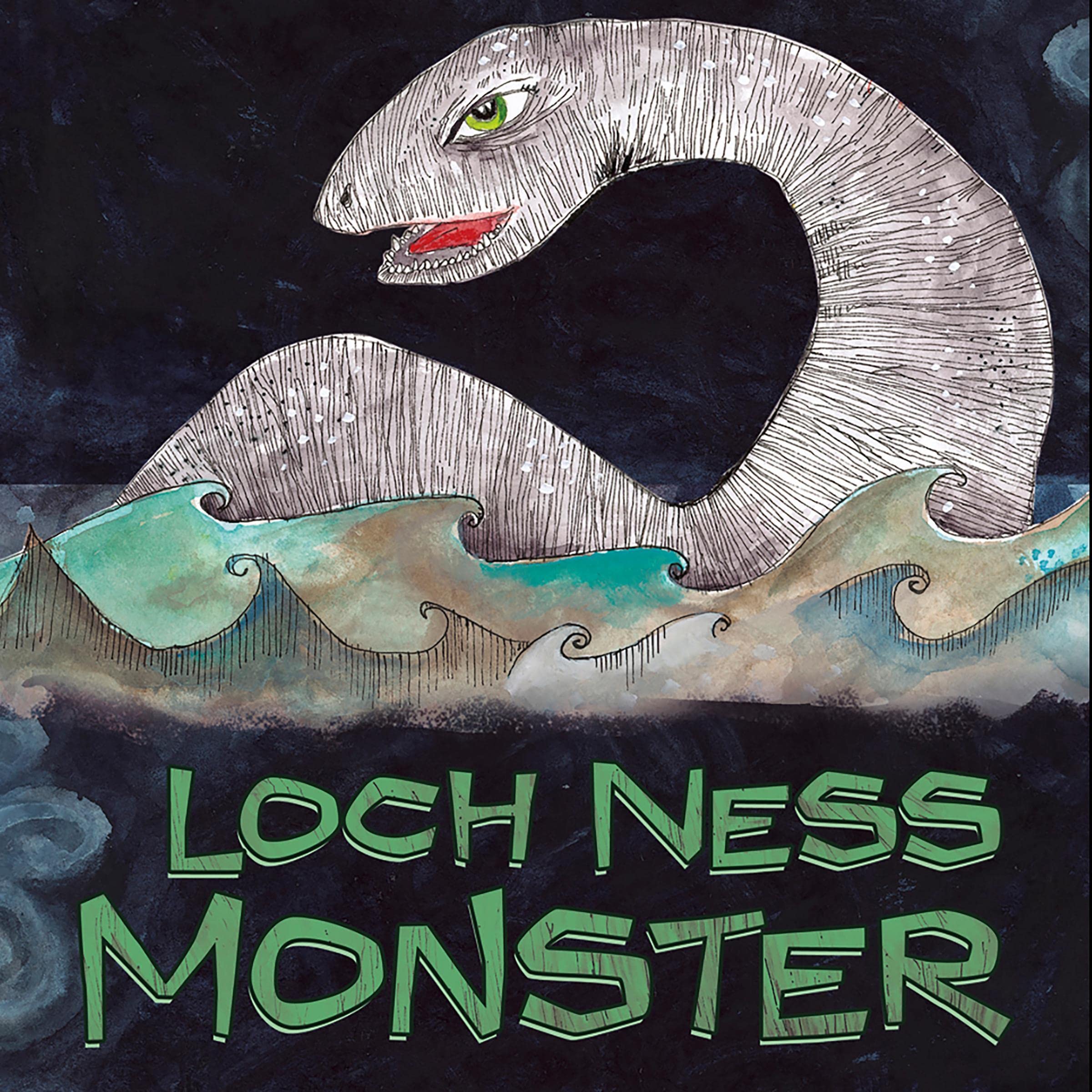 Cover art for The Legend of the Loch Ness Monster
