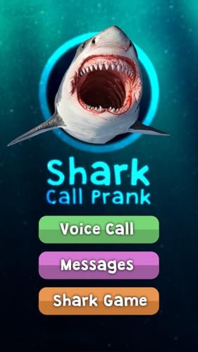 Killer Shark Prank Call + Messages & Game!
