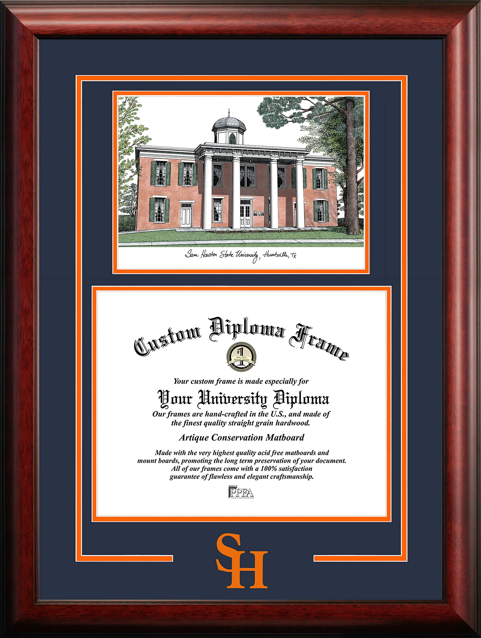 Campus Images Sam Houston State Spirit Graduate Frame