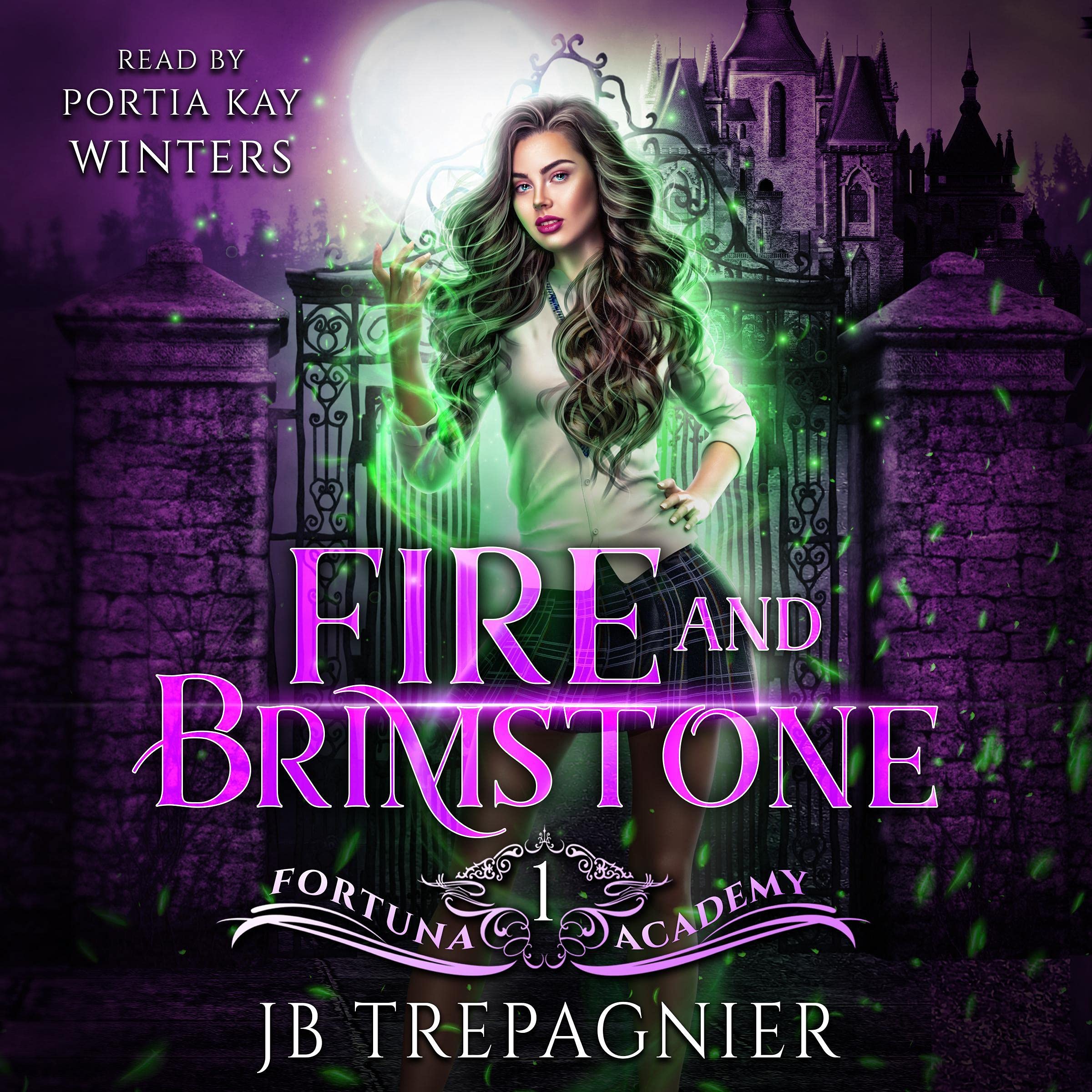 Fire and Brimstone: A Reverse Harem Paranormal Academy Romance