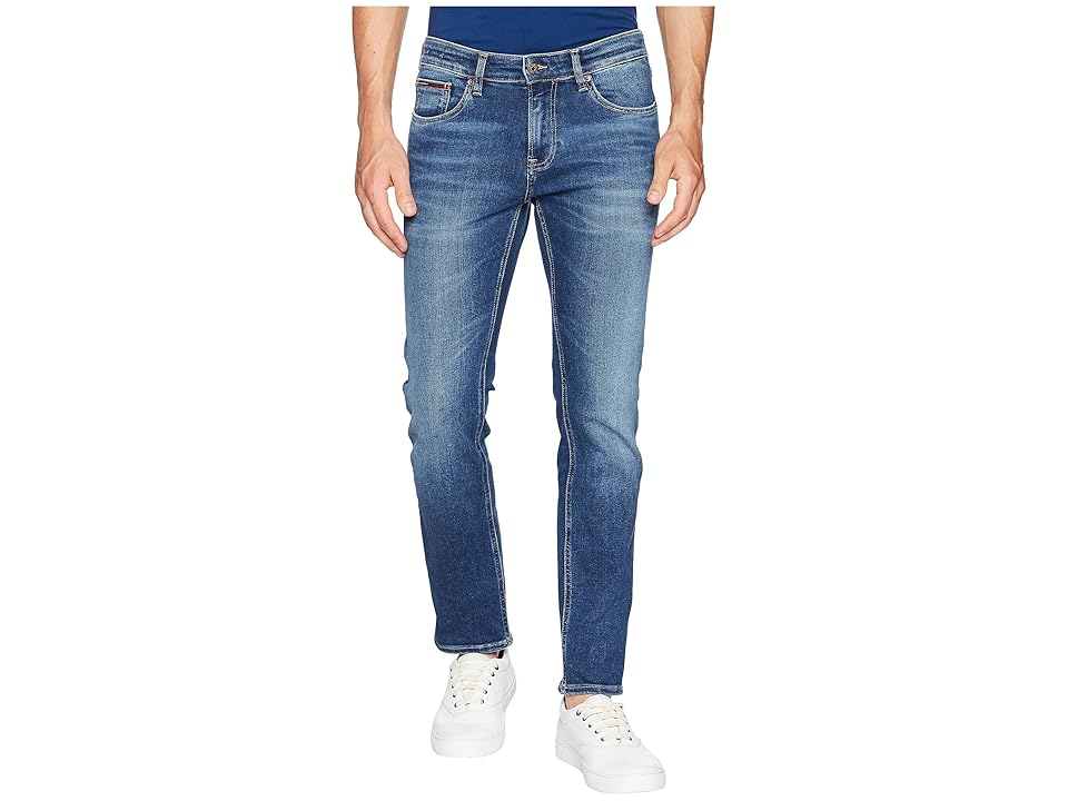 

Tommy Jeans Scanton Slim Fit Jeans (Wilson Mid Blue Stretch) Men's Jeans