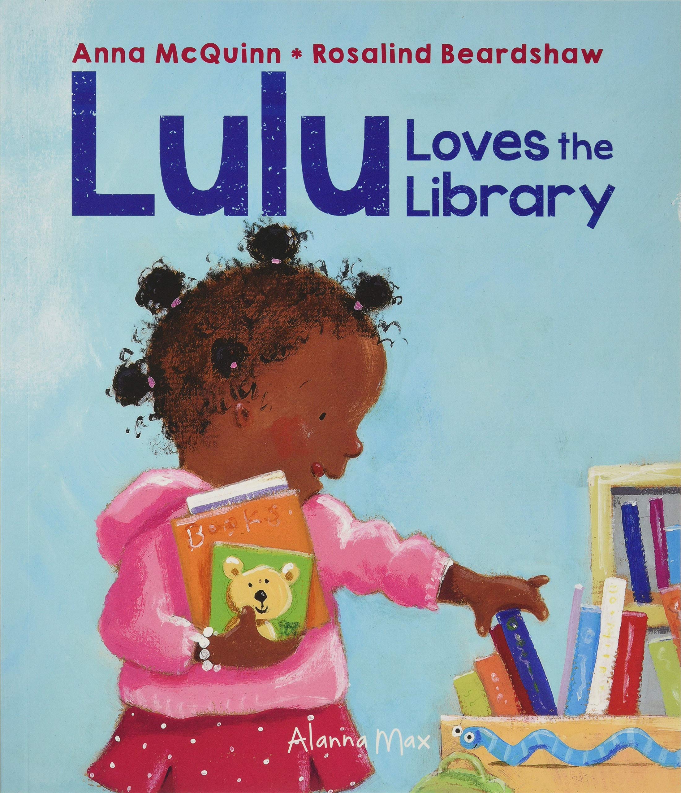 Lulu Loves the Library by Anna McQuinn, Rosalind Beardshaw - 9781907825064