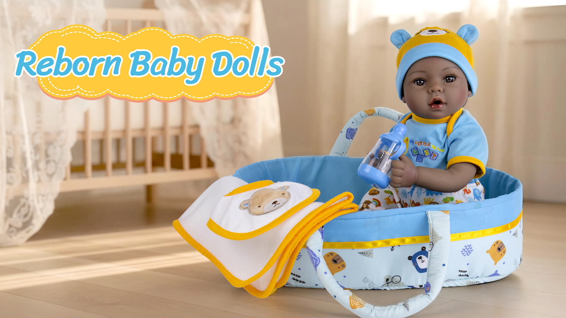 Amazon.com: Aori Black Reborn Baby Dolls - 18 Inch Black American