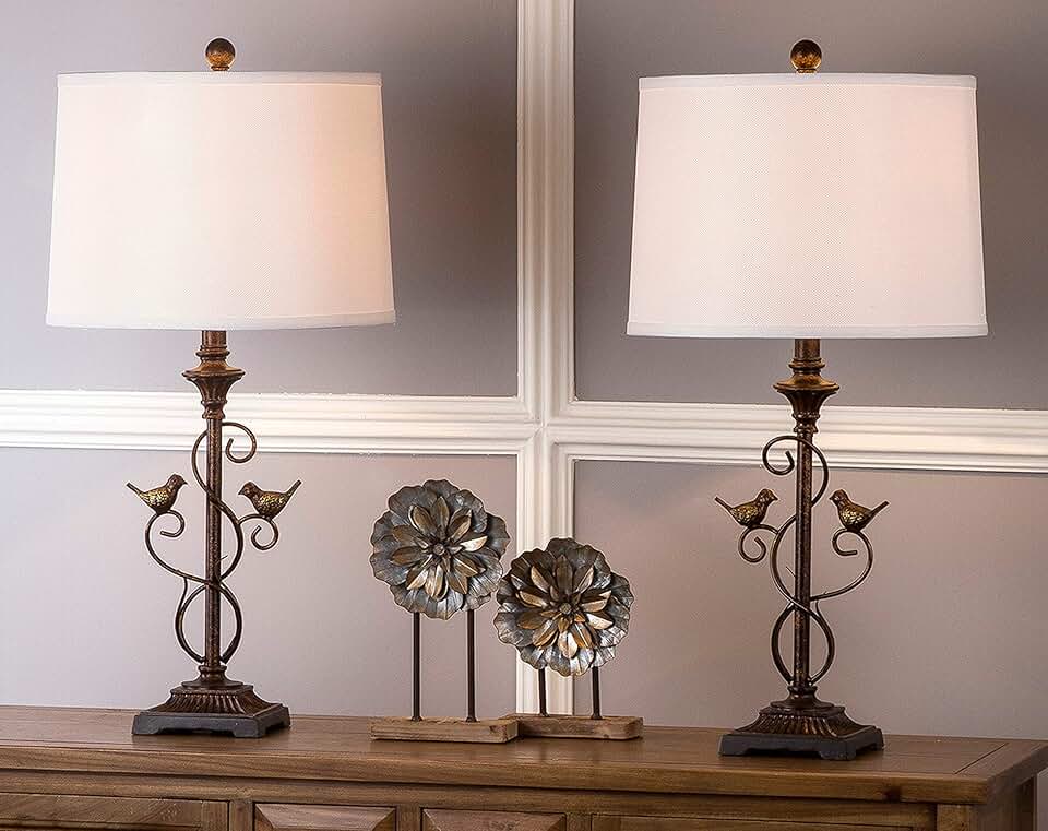 Bird Table Lamps