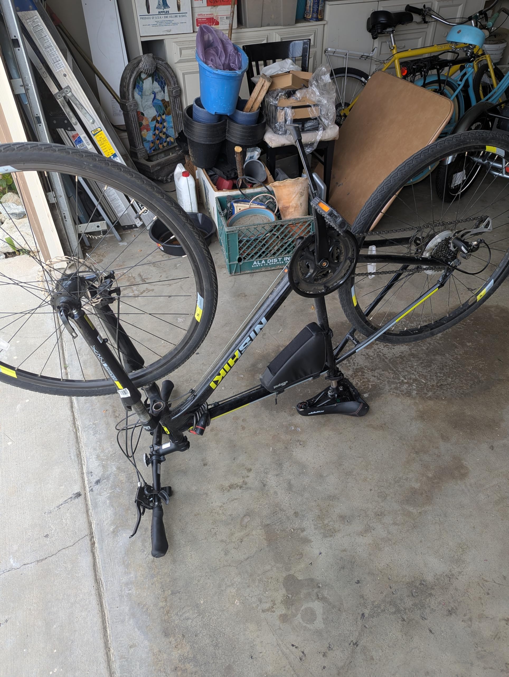 bike handlebar stand/bike repair stand