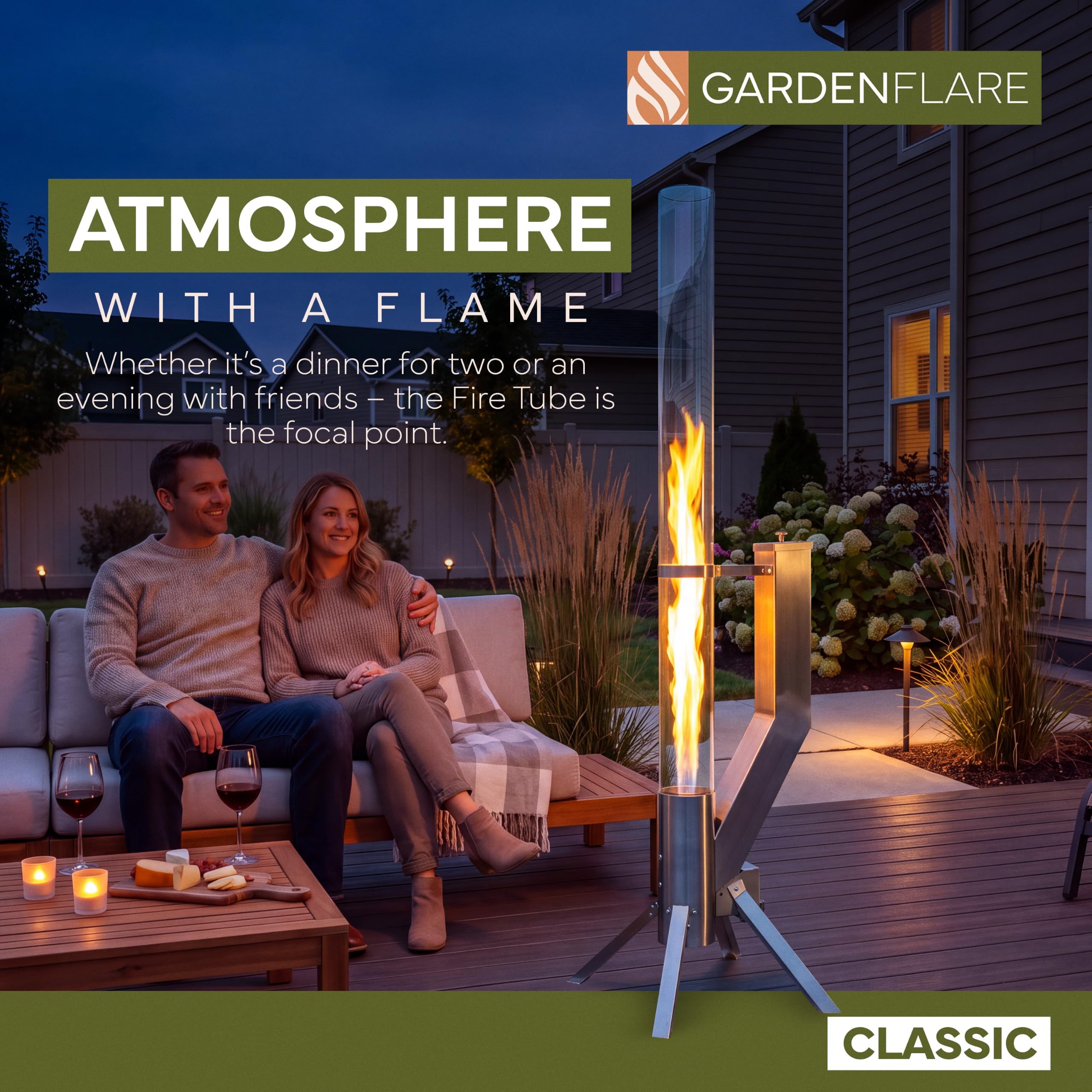 Wood Pellet Fire Pit - Stainless Steel Flame -5 Wood Pellet Fire Pit - Stainless Steel Flame -5
