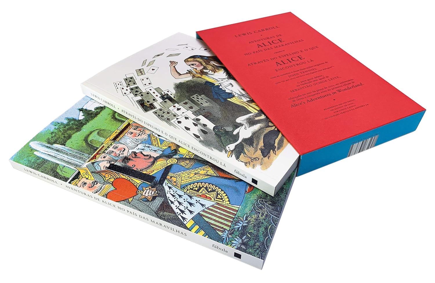 Aventuras de Alice no País das Maravilhas & Através do Espelho: Box com 2 volumes | Editora 34