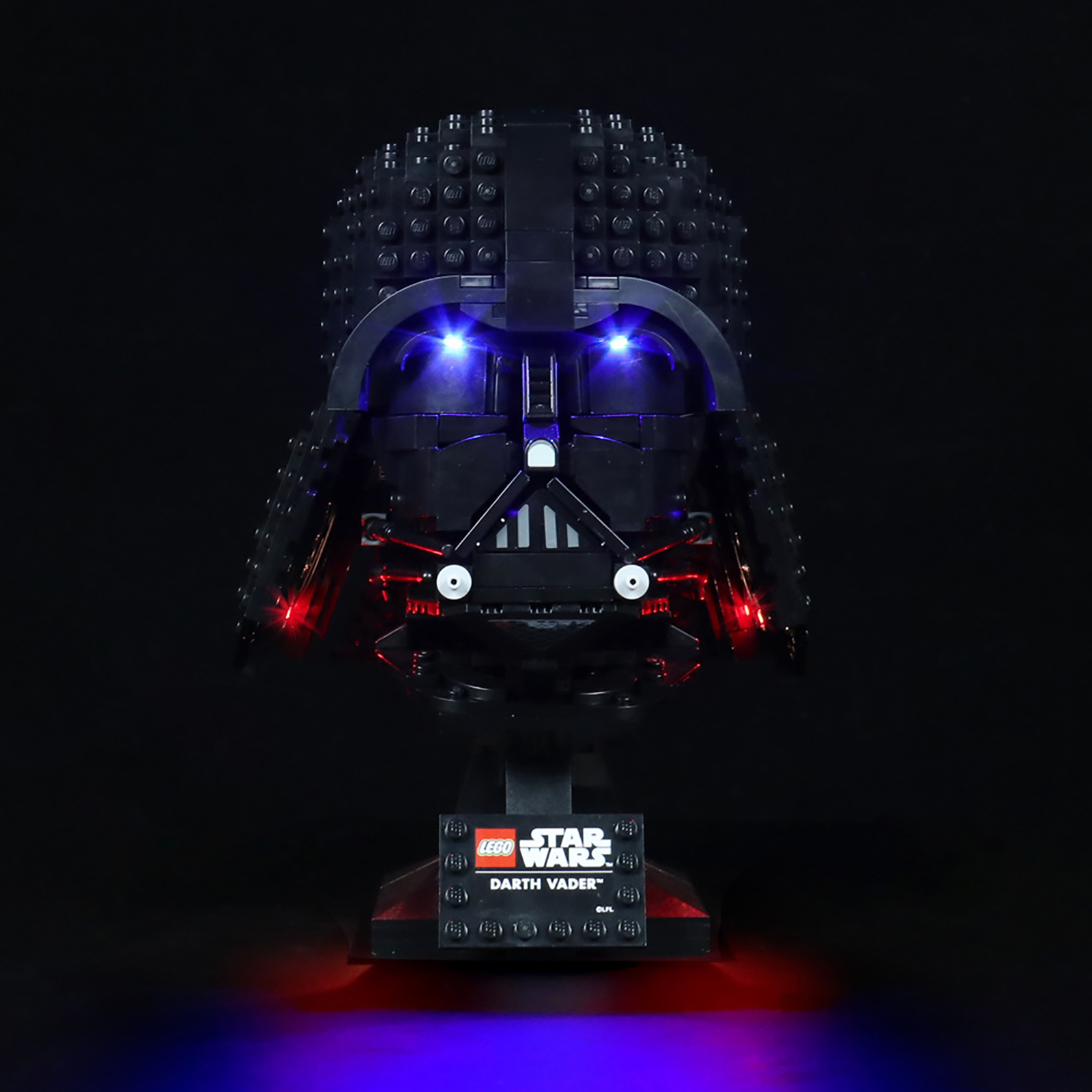 BSSW LED Beleuchtungsset für Lego 75304 Darth-Vader Helm, Kompatibel mit Lego 75304, Lego Set Nicht enthalten (Standard… – Bild 8