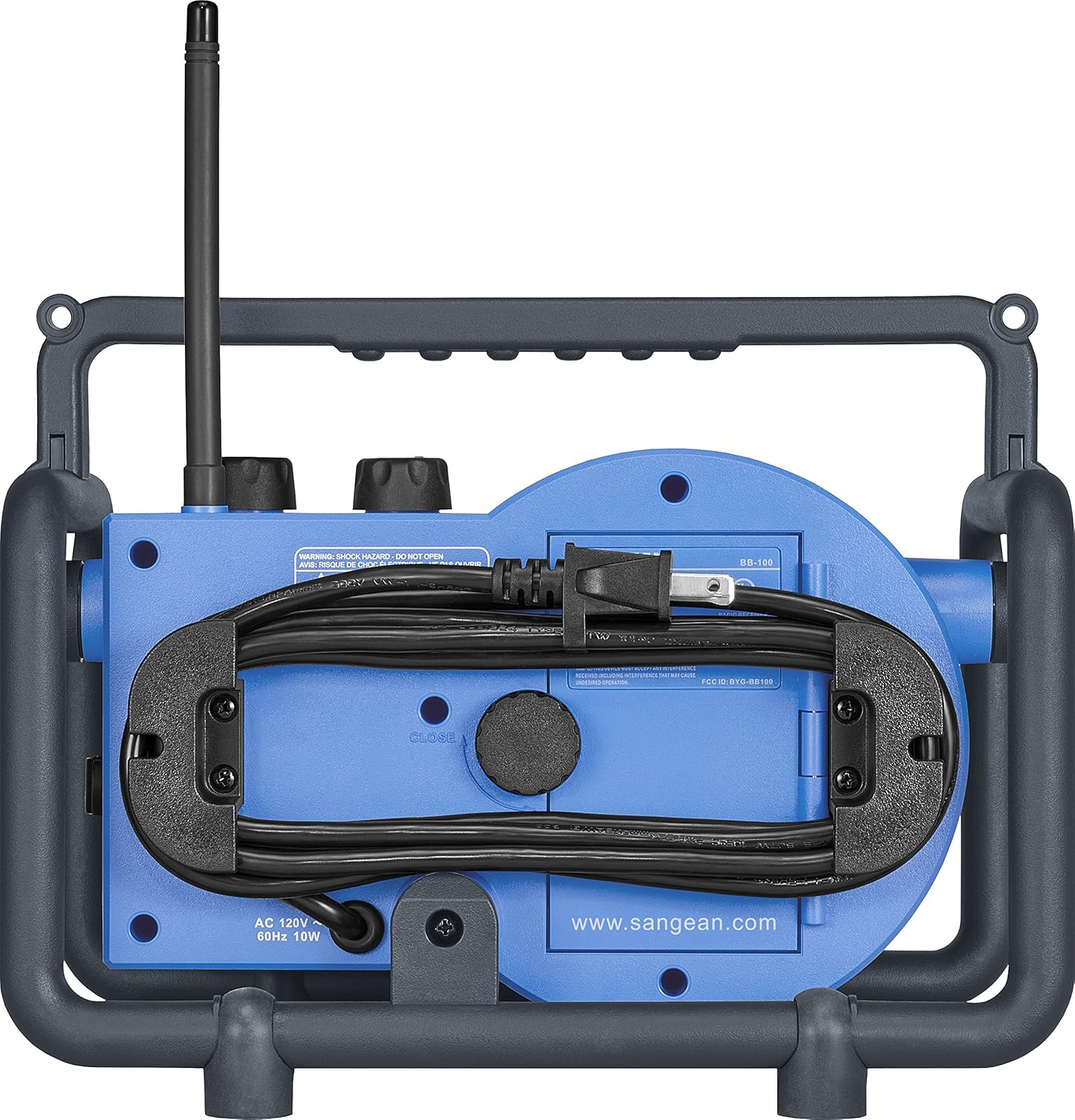 Sangean BB-100 BlueBox AM/FM Ultra-Rugged Digital Receiver with Bluetooth and Built-in Battery Charger