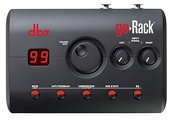 Amazon | dbx プロセッサー内蔵小型ミキサー goRack | ミキサー
