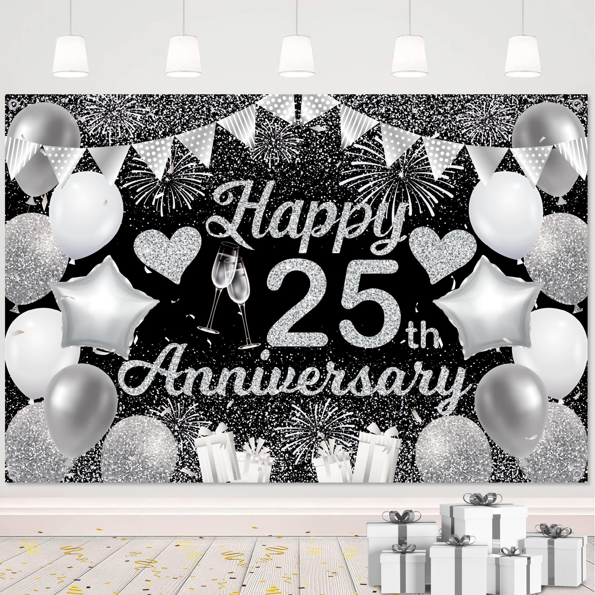 Timeless Backdrop Ideas for Your 25th Wedding Anniversary Celebration