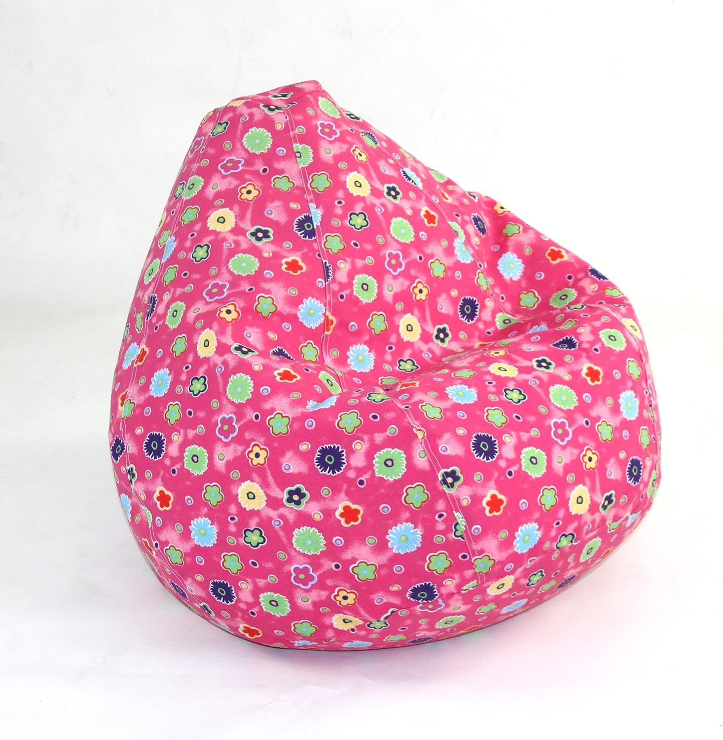 American Furniture Alliance Print Pure Bead Bean Bag Pink