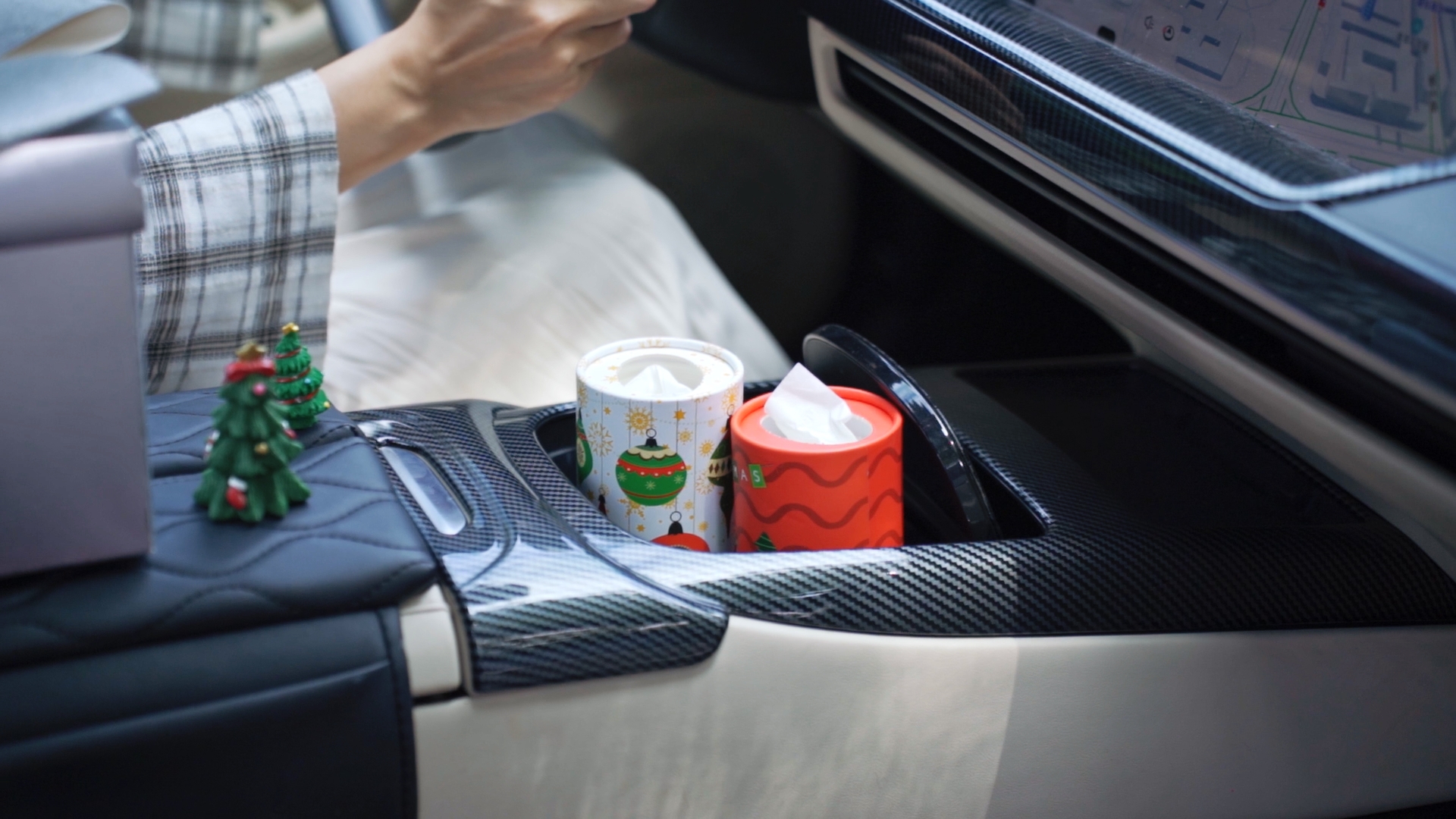 Rtteri 8 Pack Car Tissue Holder With Facial Tissue Bulk