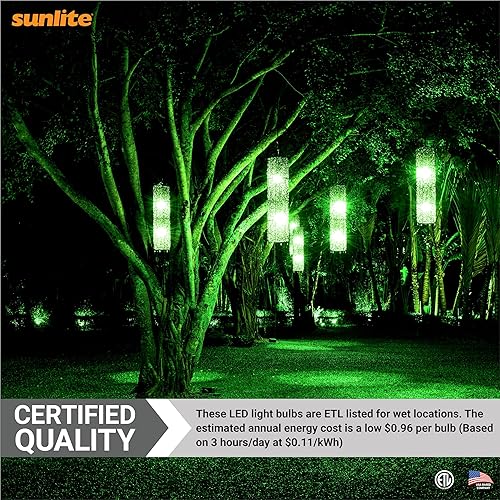 Miniatura 10 de Sunlite 81474 PAR30 - Foco empotrable LED de cuello corto, 8 W (equivalente a 75 W), base mediana (E26), reflector, certificación ETL, ámbar, 1