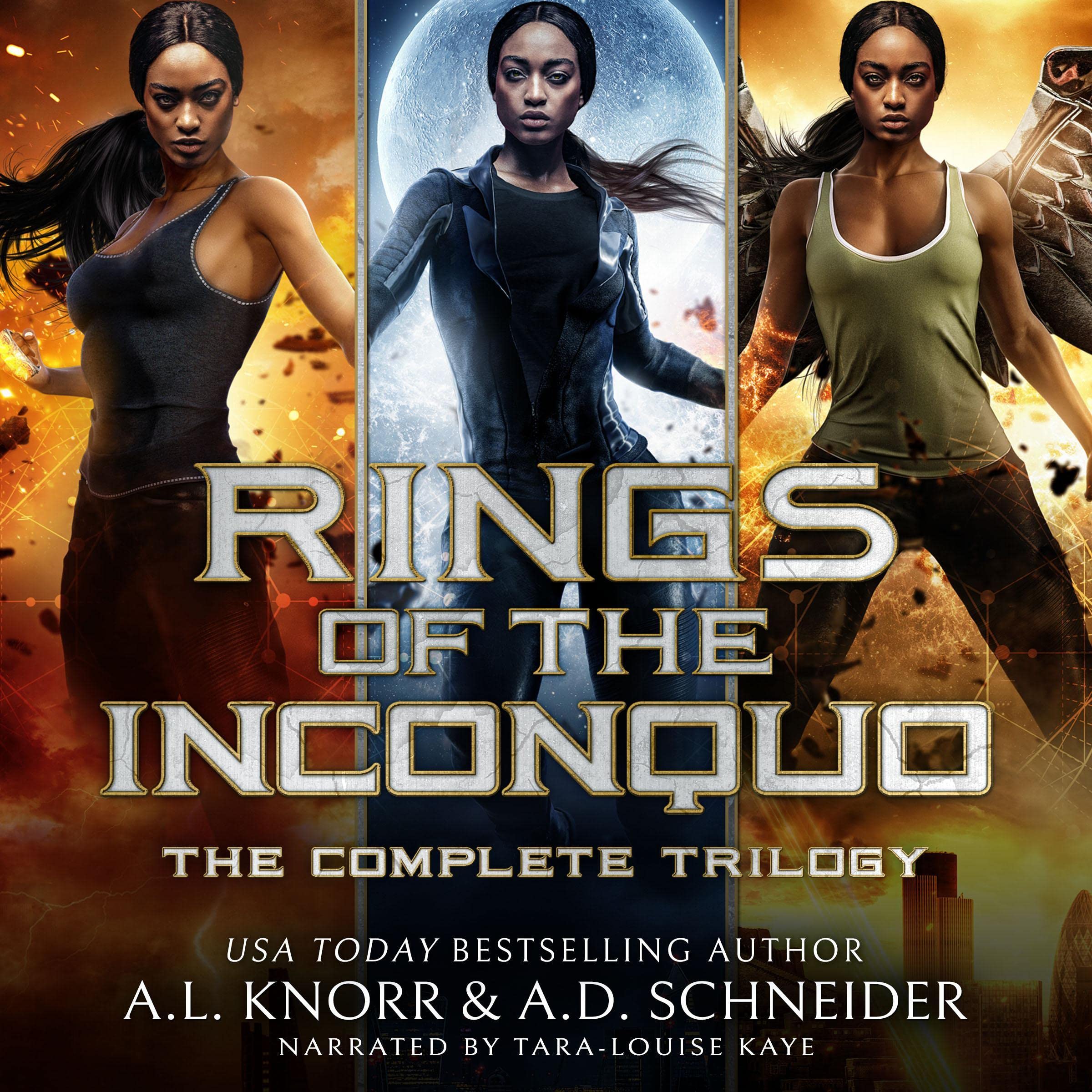 Cover art for The Rings of the Inconquo Trilogy: The Complete Series