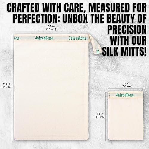 Miniatura 5 de Jairestone Guantes exfoliantes  Guantes exfoliantes profundos  Exfoliante corporal  Removedor de piel muerta  Guante exfoliante para ducha y cara