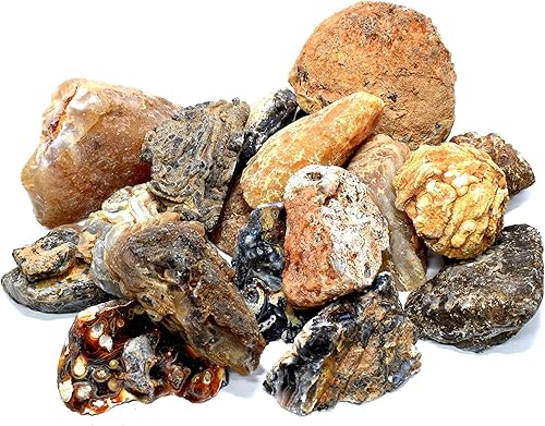 Miniatura 2 de 1 pieza de ágata natural OCOcuarzo geoda cristal clúster brillante multicolor gema coleccionable mineral muestra - Brasil