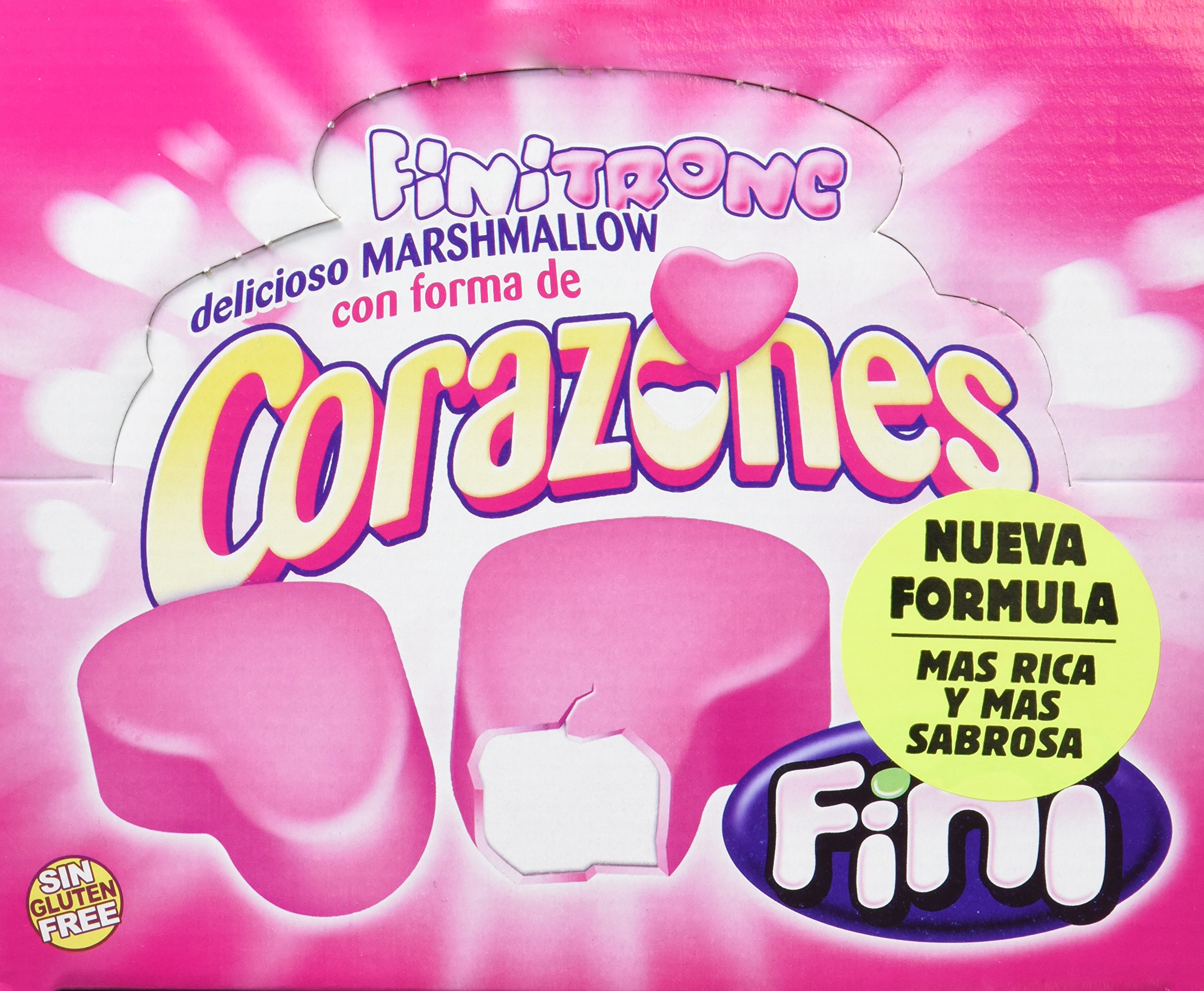 Fini Marshmallow Cubierto de Choco Sabor Fresa 730 gr