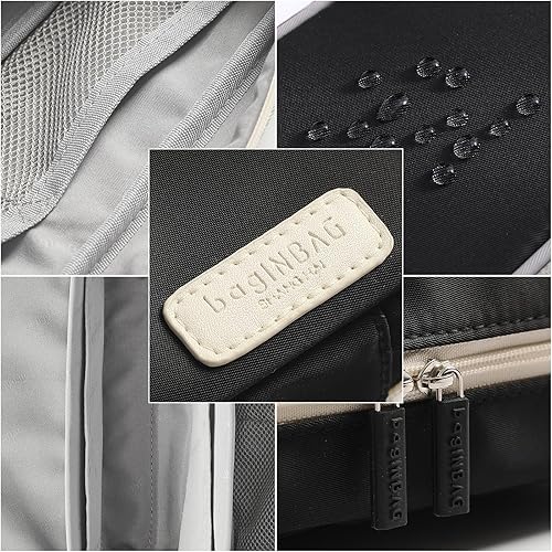 Miniatura 6 de Estuche organizador pequeño con cremallera, estuche estético para lápices de luz, bolsa negra para lápices para hombres y mujeres