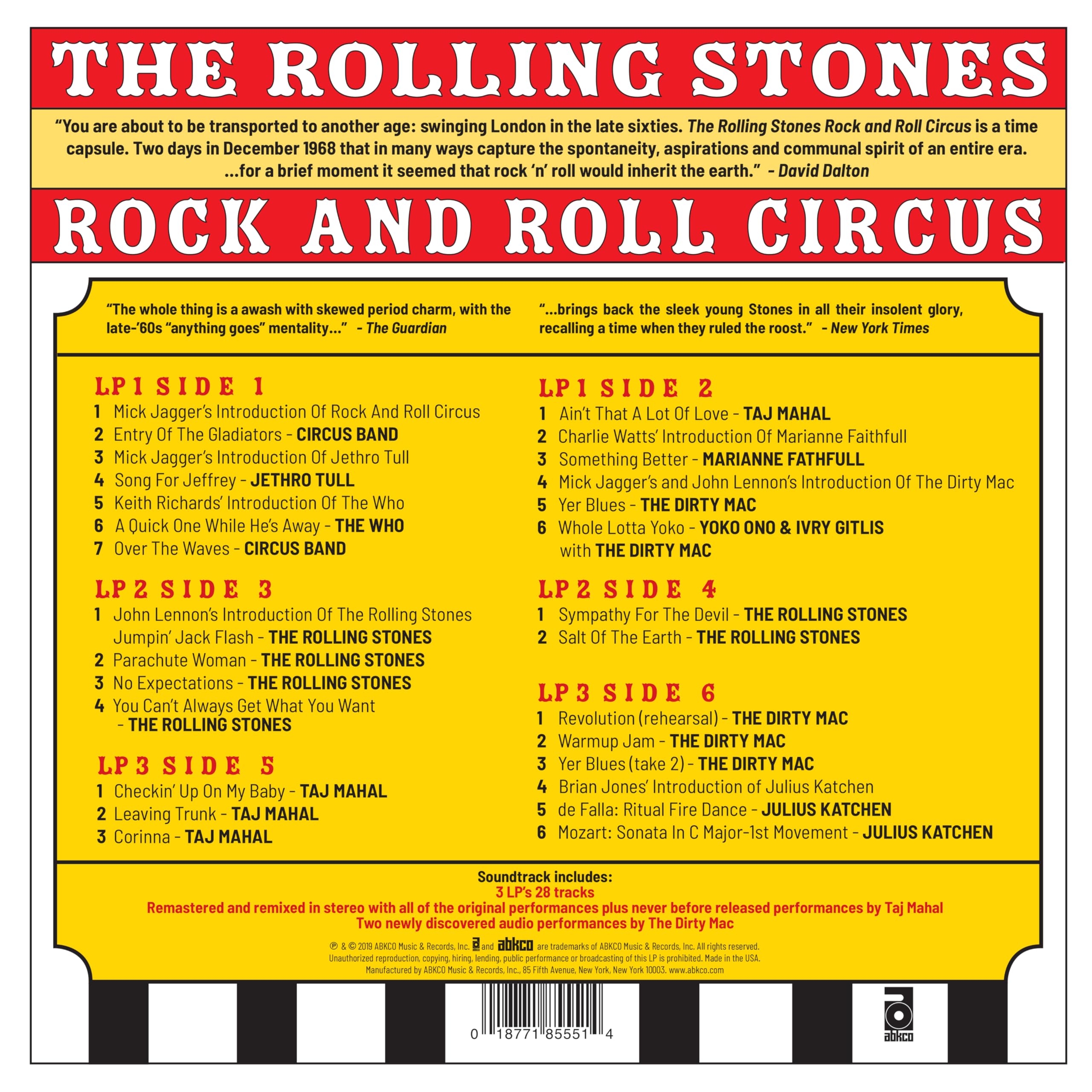ROCK AND ROLL CIRCUS