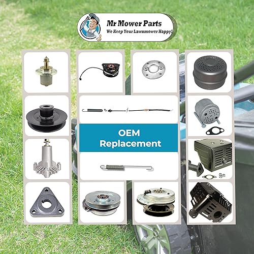 Miniatura 3 de Polea tensora cortadora de césped para Hustler 784827 Exmark 109-4077 Se adapta a Fastrak y Mini Fastrak