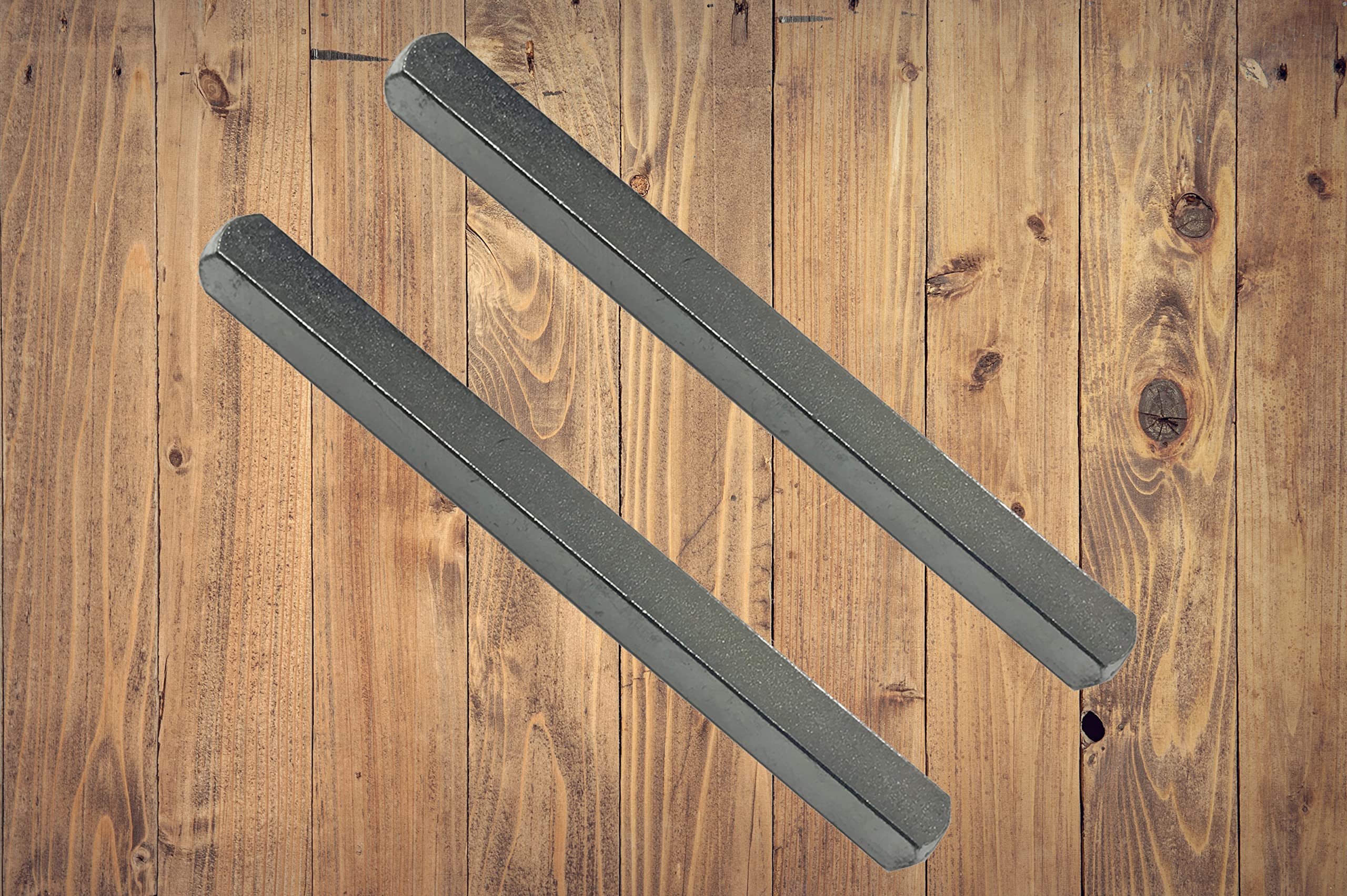 Door Handle Spindle Bar for Windows and Doors Silver Finish, Pack of 2 (8mm x 110mm) - Image 3