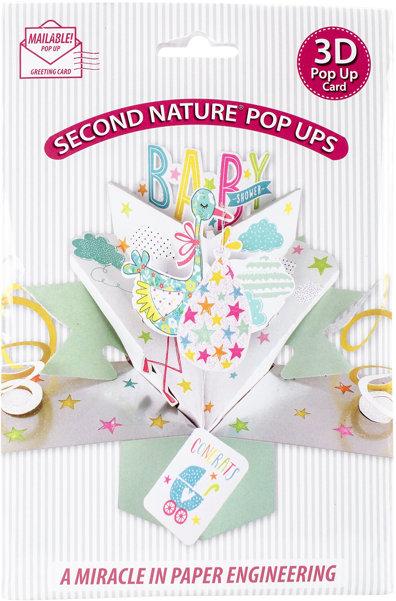 Express Yourself MIP POP162 Pop-Up 3D Greeting Card, Multi-Colour