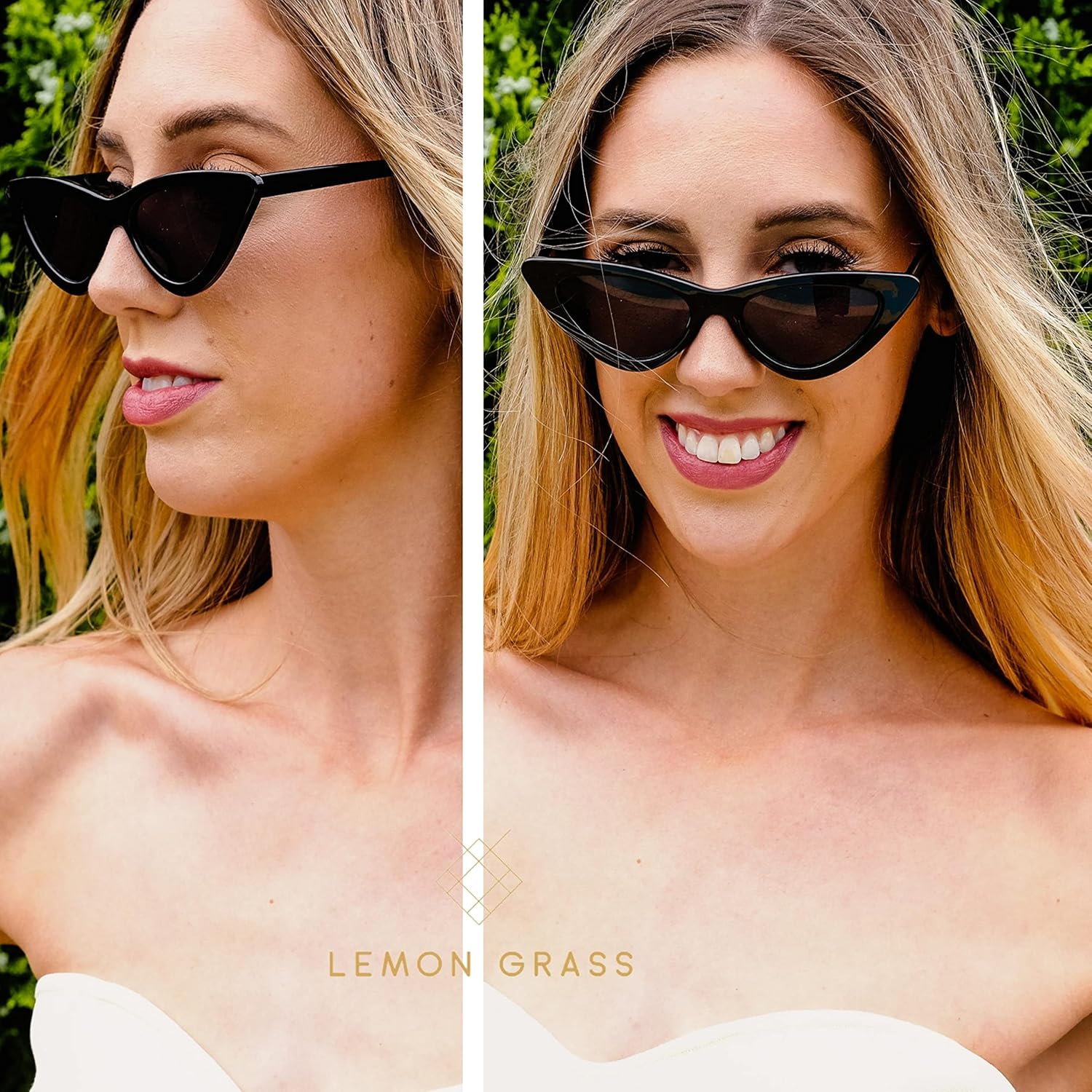 Retro Medium Cat Eye Sunglasses - Image 4