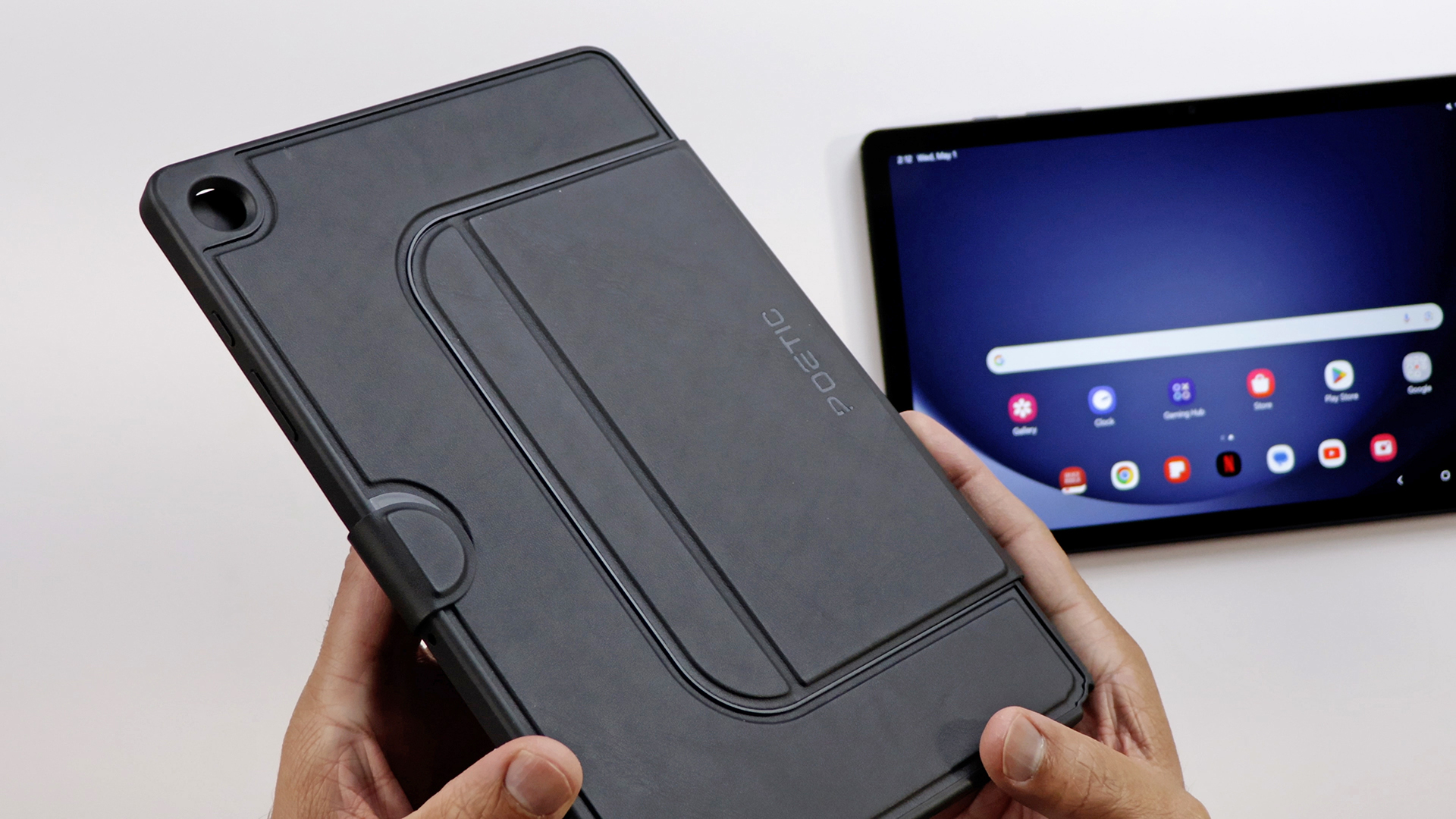 Watch Galaxy Tab A9 Plus Poetic Explorer Magnetic Case on Amazon Live