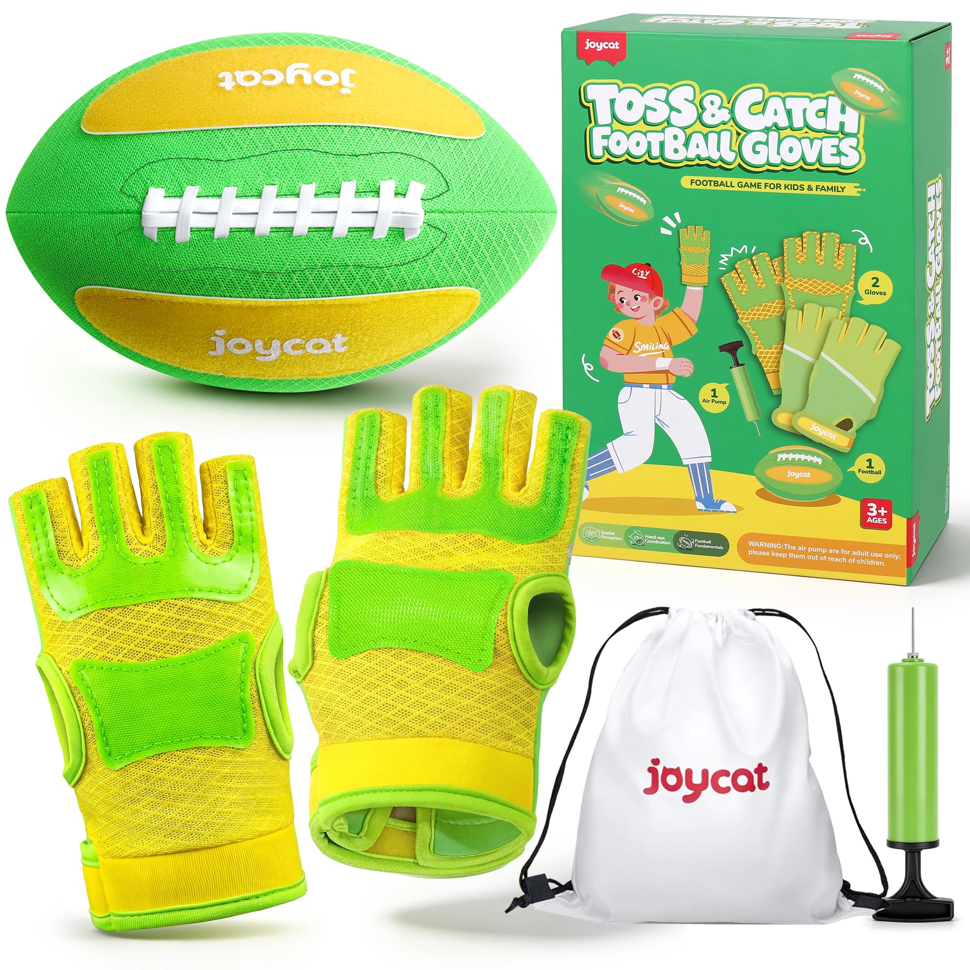 JoyCat Water Football for Pool Beach, Waterproof Pool Toys for Kid Ages 6+