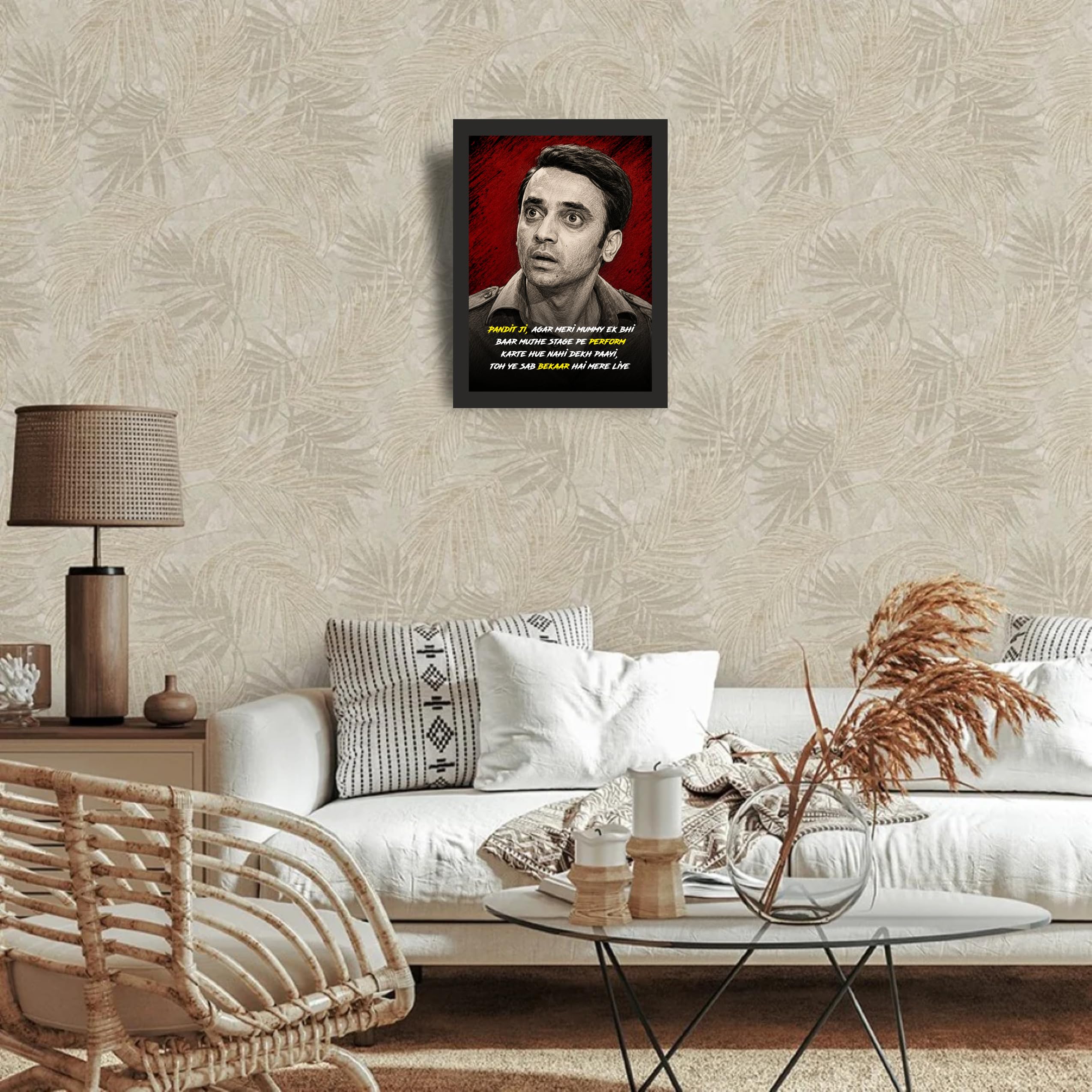 Sapne vs Everyone Mummy Stage Dream Photo Frame A4 Black