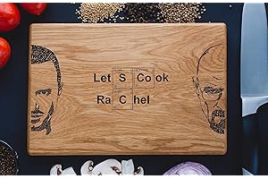 Breaking Bad Cutting Board: Let's Cook Heisenberg Engraved