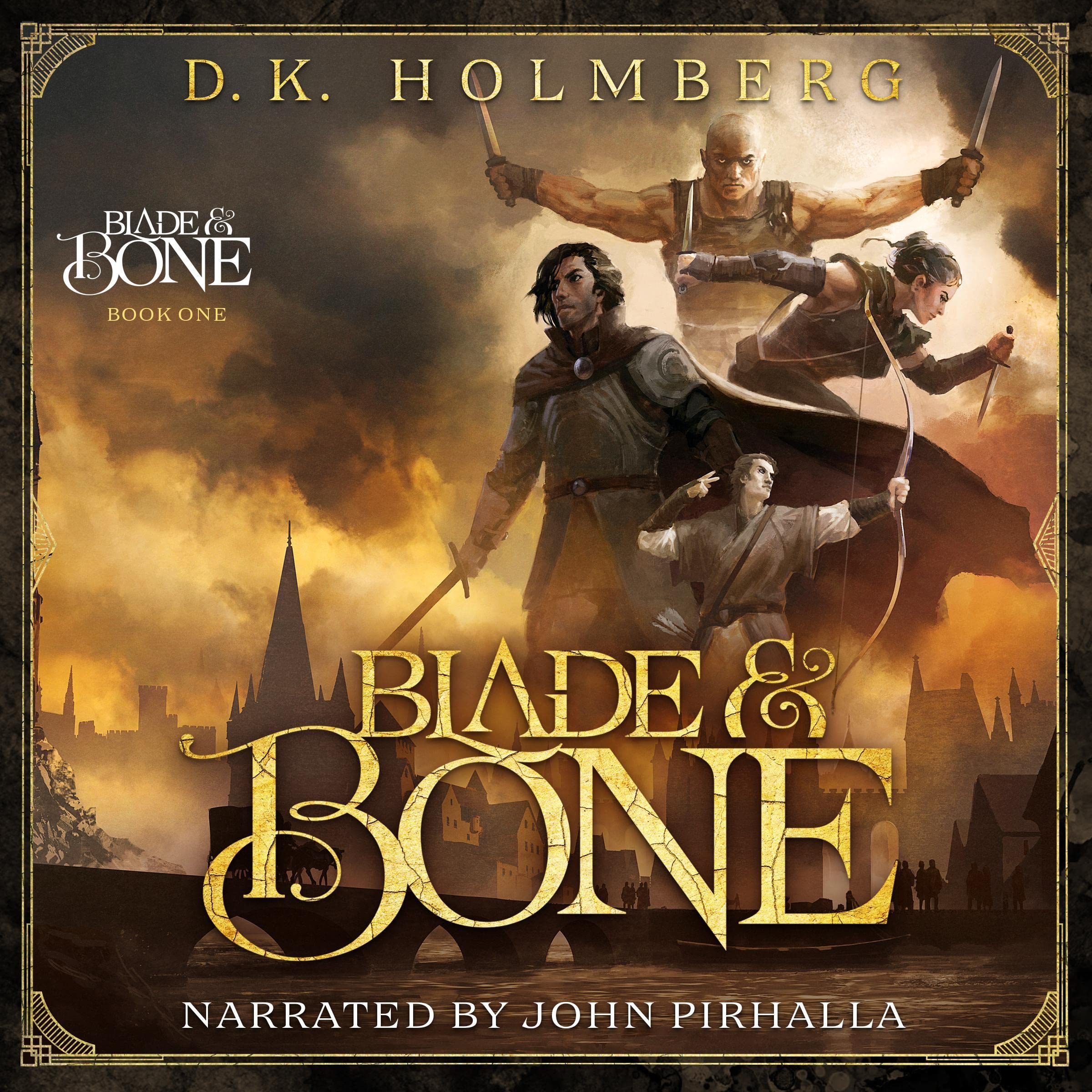 Cover art for Blade and Bone