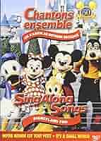 Disney Sing Along! DVDセット Sing Along Songs: Disneyland Fun (Bilingual): Amazon.ca