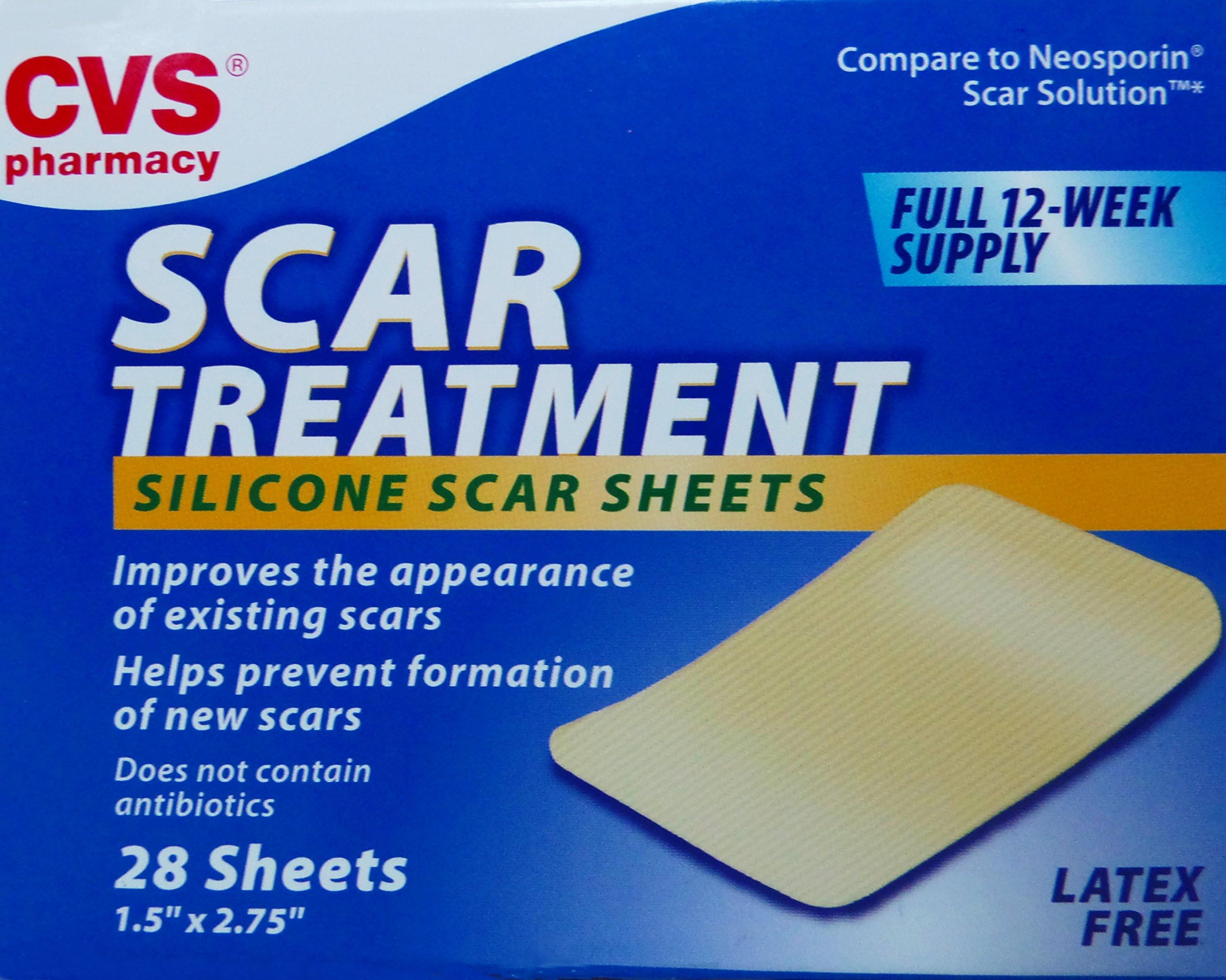 CVS Scar Treatment Silicone Scar Sheets 12-Week Supply