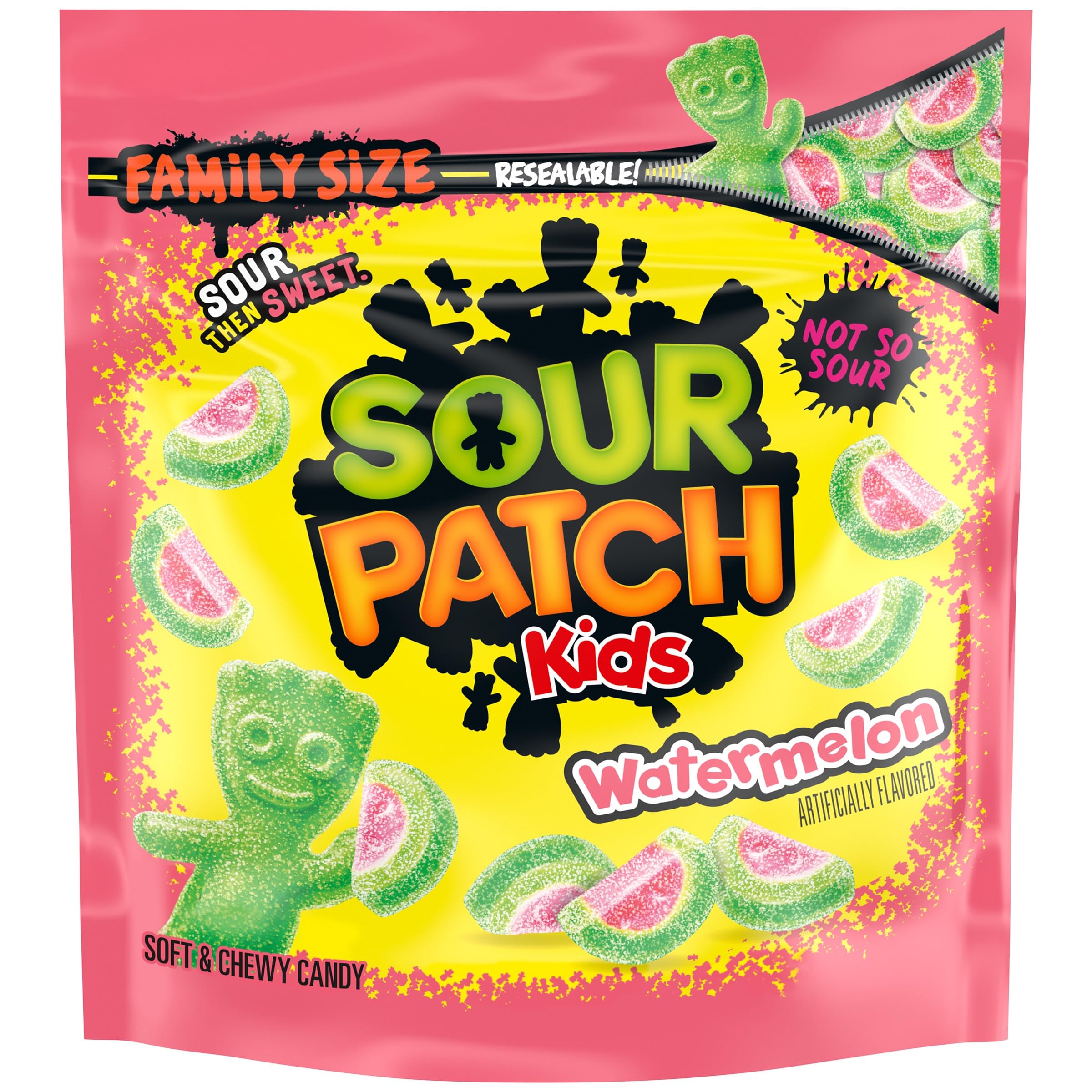 Sour Patch Watermelon Soft & Chewy Candy - (30oz) 850g pack of 1