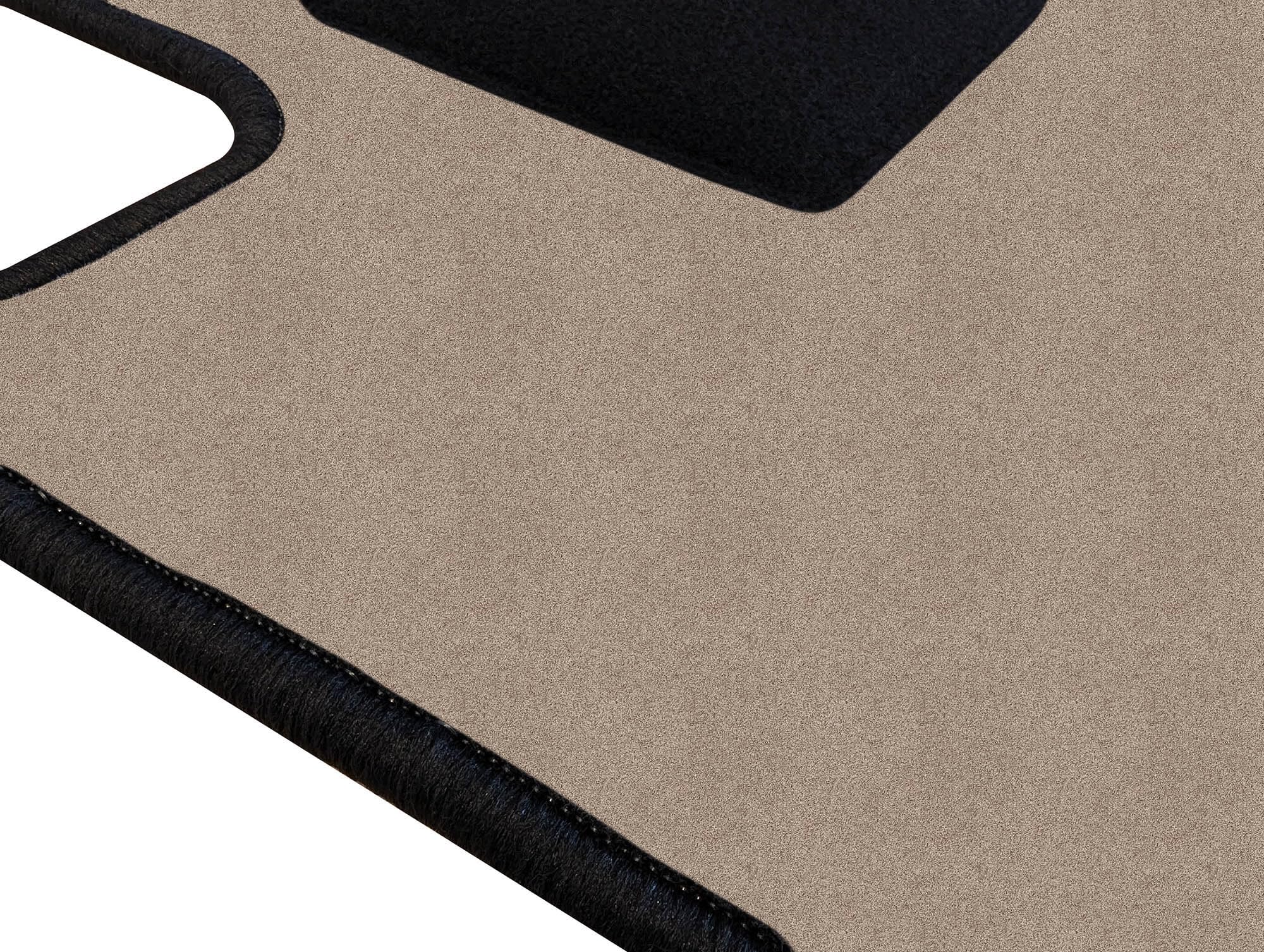 Set Tappetini Auto Per Mercedes Sprinter (2018-2024) Con Freno A Mano Manuale – Bordo Rosso, Antiscivolo