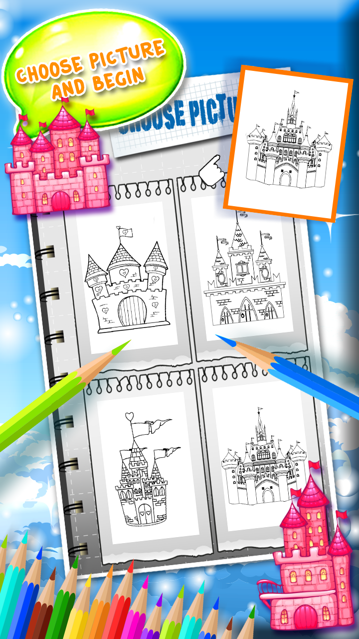 Schloss Malbuch:Amazon.de:Appstore for Android