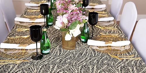 Miniatura 9 de PARTY BARGAINS Placas de carga de plástico de 13 pulgadas, color azul transparente con forma de gota de lluvia, paquete de 8