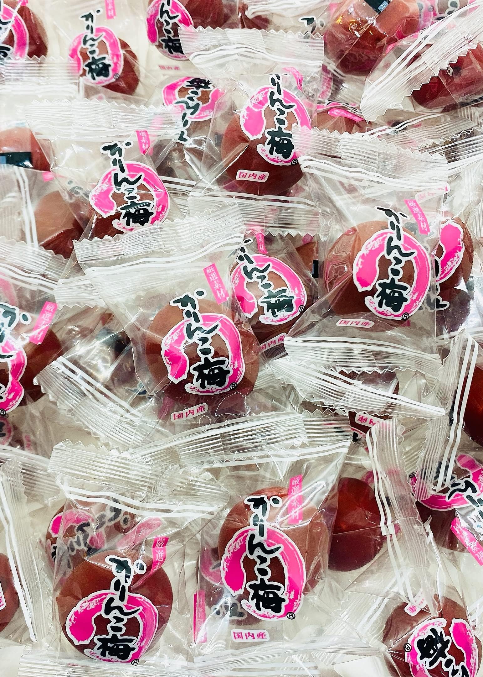 Amazon | 国産 カリカリ梅1kg（赤着色）業務用サイズ 群馬県産 白加賀