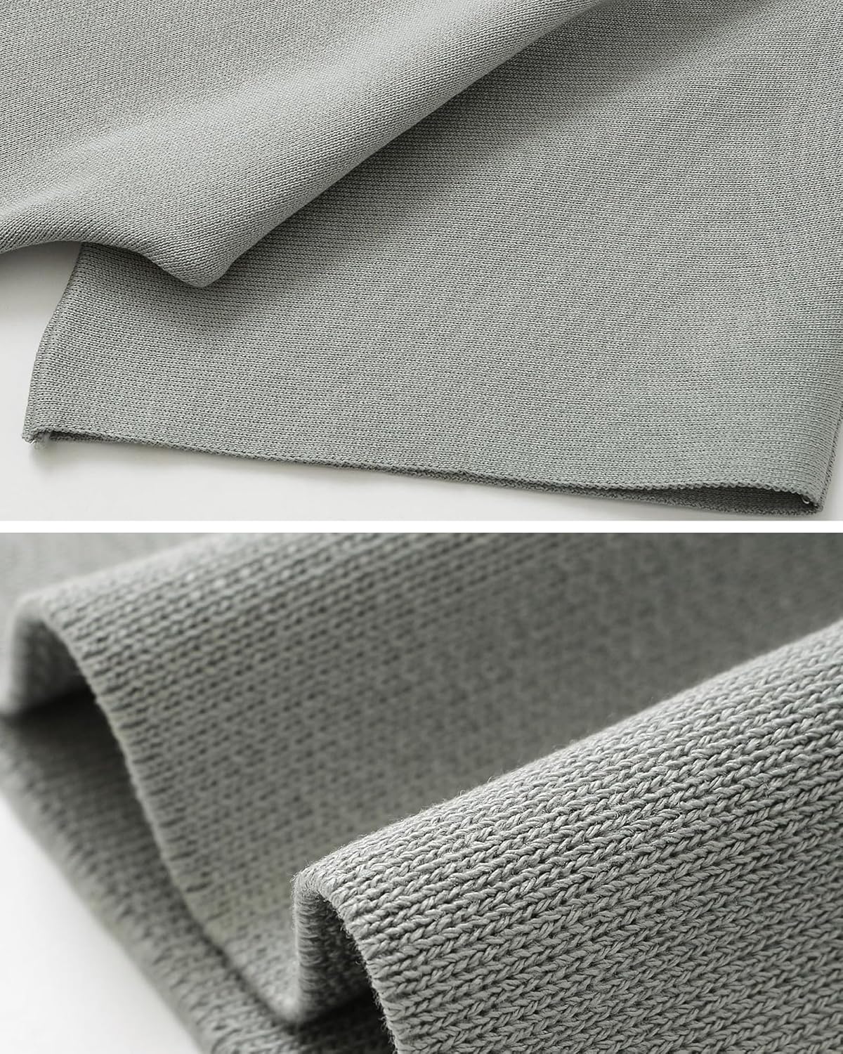 hathne Women's V Neck Short Sleeve Cardigan Sweater Button Down Ribbed Knit Tops - Image 7