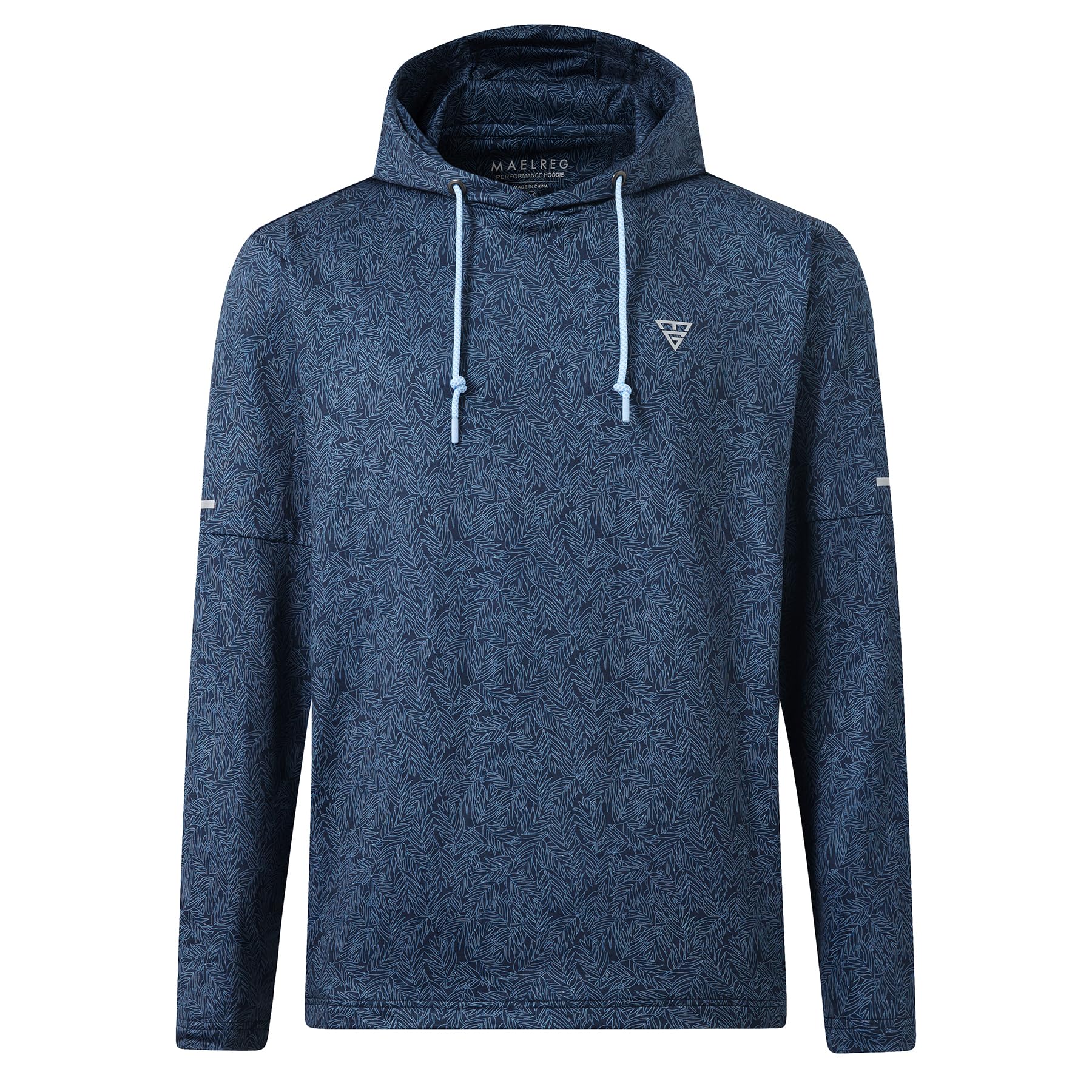 M MAELREG Hoodies for Men Golf Fleece Hooded Sweatshirts Dry Fit Athletic Lightweight Casual Midlayer Mens Hoodies Pullover