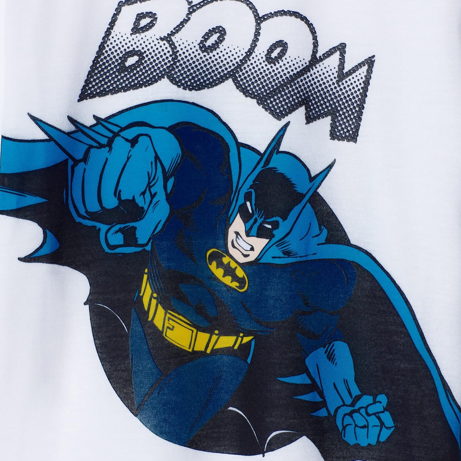 BATMAN Boys Pajamas for Kids | 4 Piece Sleepwear Sets for Boys Pajama Bottoms and Sleep Shirts for Big Boy and Toddlers - Image 7