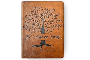 Personalized Family Bible | Custom NASB Family Tree Wide Margin Bible