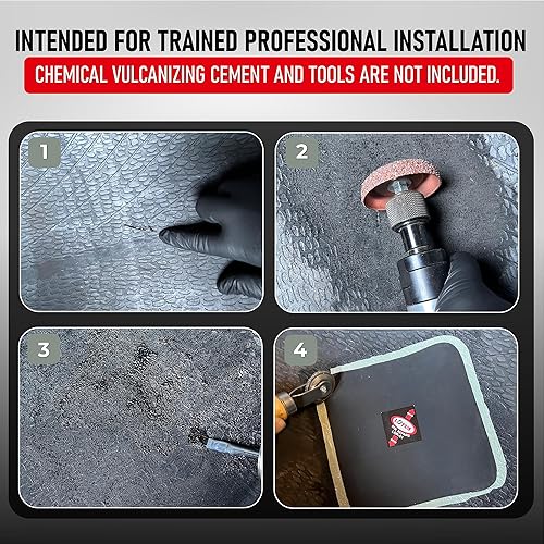 Miniatura 5 de Parche cuadrado para neumáticos Lotus OTREarthmover SQ3 (9-38 pulgadas x 9-38)